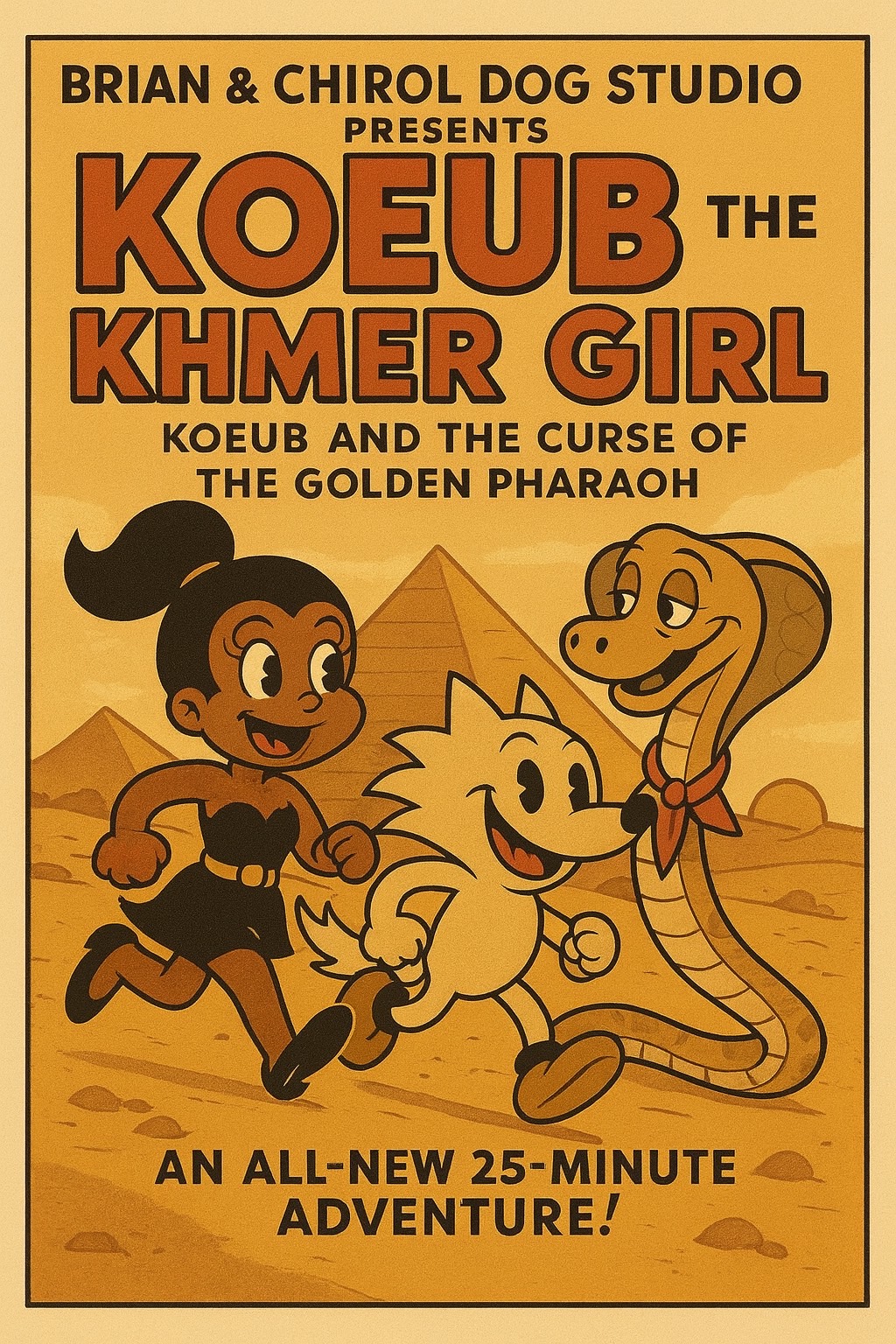 Koeub and the Curse of the Golden Pharaoh (1930) poster